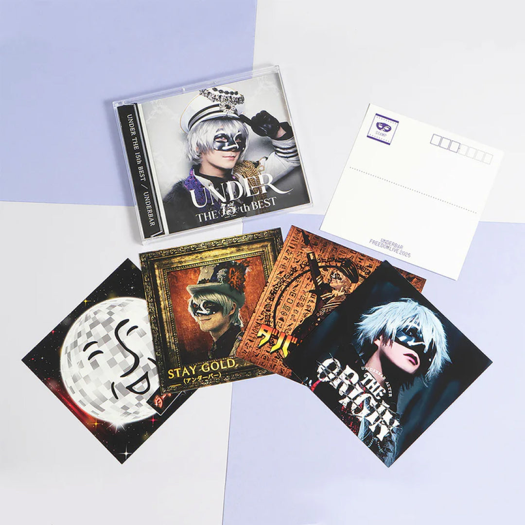 CDジャケット風ポストカードセット（5枚＋シークレット1枚入り）