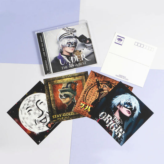 CDジャケット風ポストカードセット（5枚＋シークレット1枚入り）